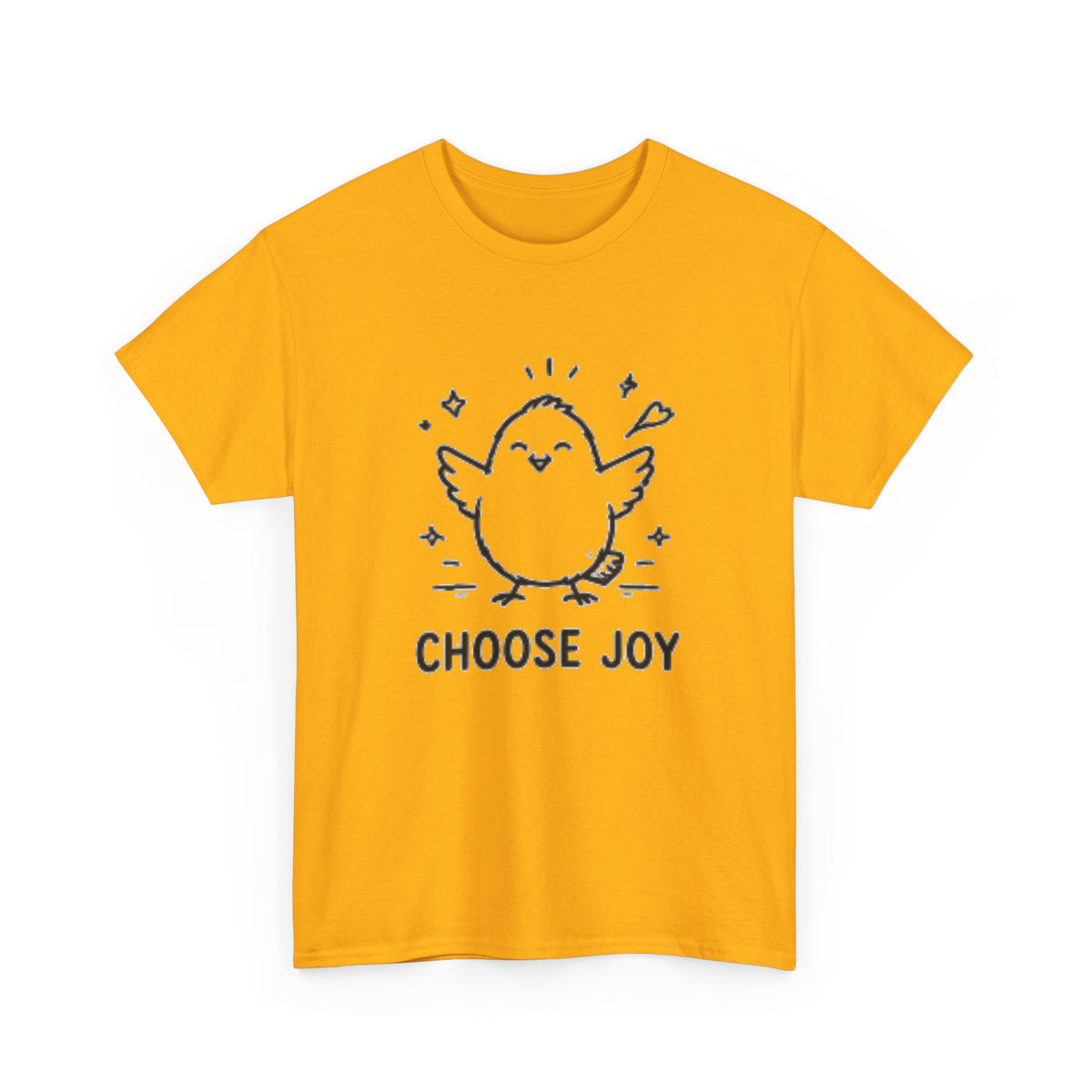 Choose Joy Chick T-Shirt — Cute Positive Message Tee