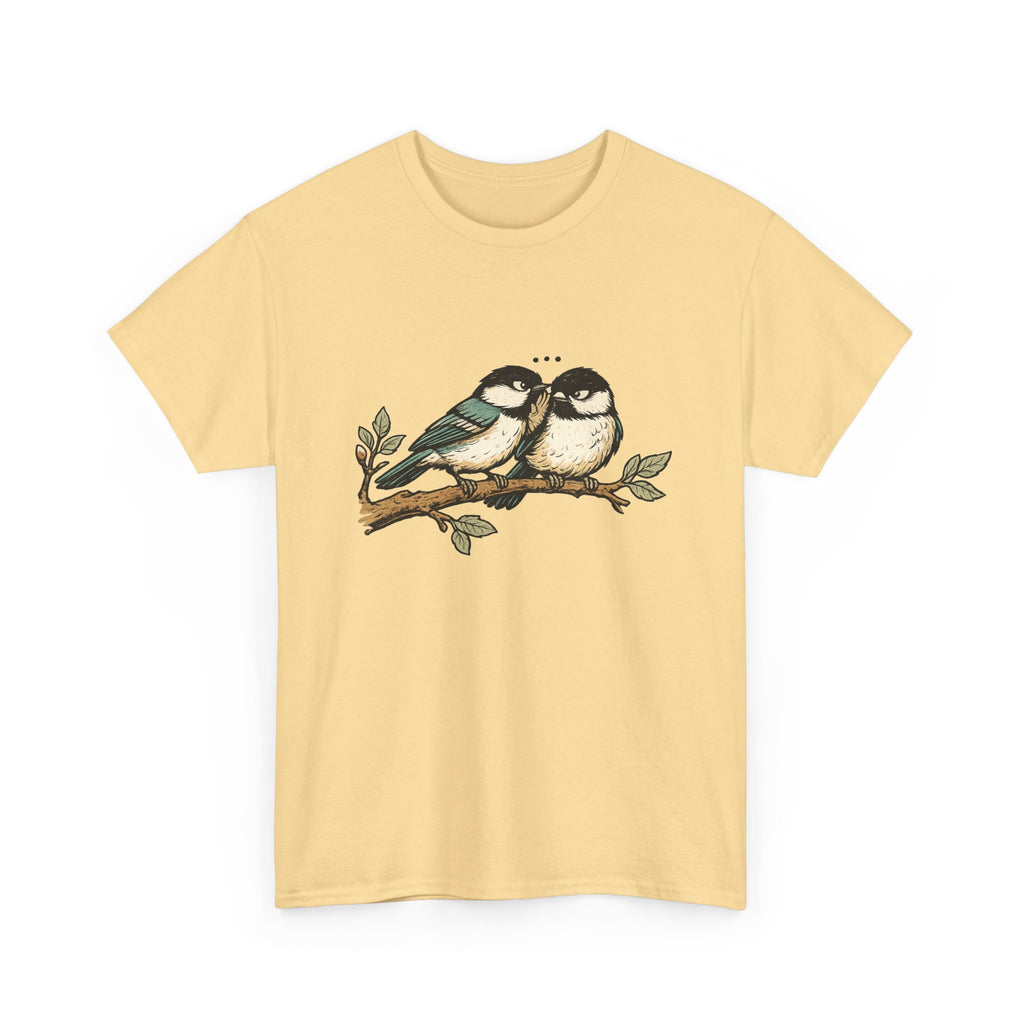 Birds on a Branch T-Shirt — Cute Pairing Songbird Graphic Tee
