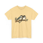 Birds on a Branch T-Shirt — Cute Pairing Songbird Graphic Tee