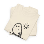 Choose Joy T-Shirt — Cute Bird 'Peck Negativity' Graphic Tee