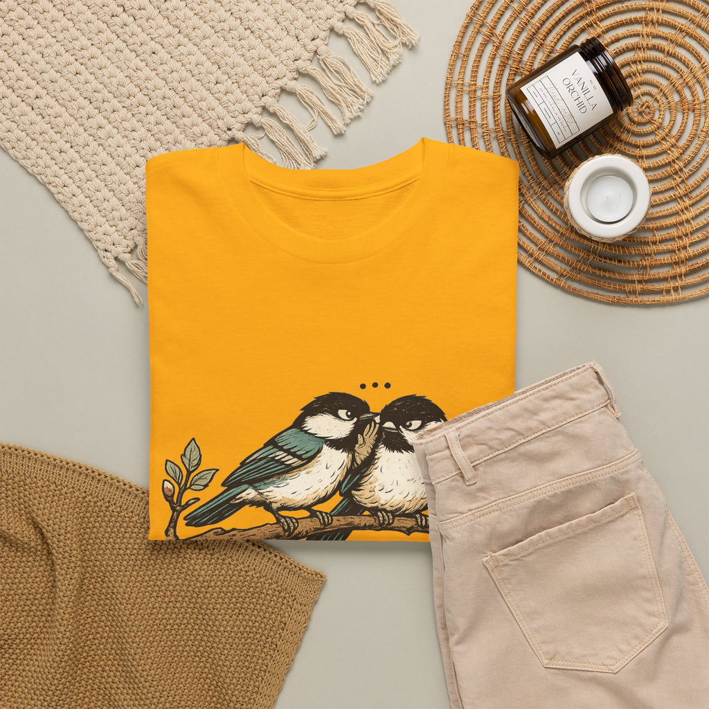 Birds on a Branch T-Shirt — Cute Pairing Songbird Graphic Tee