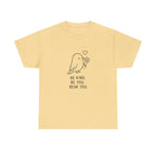 Bird Graphic Tee — “Be Kind. Be You. Beak You.” Cute Minimalist Bird T‑Shirt
