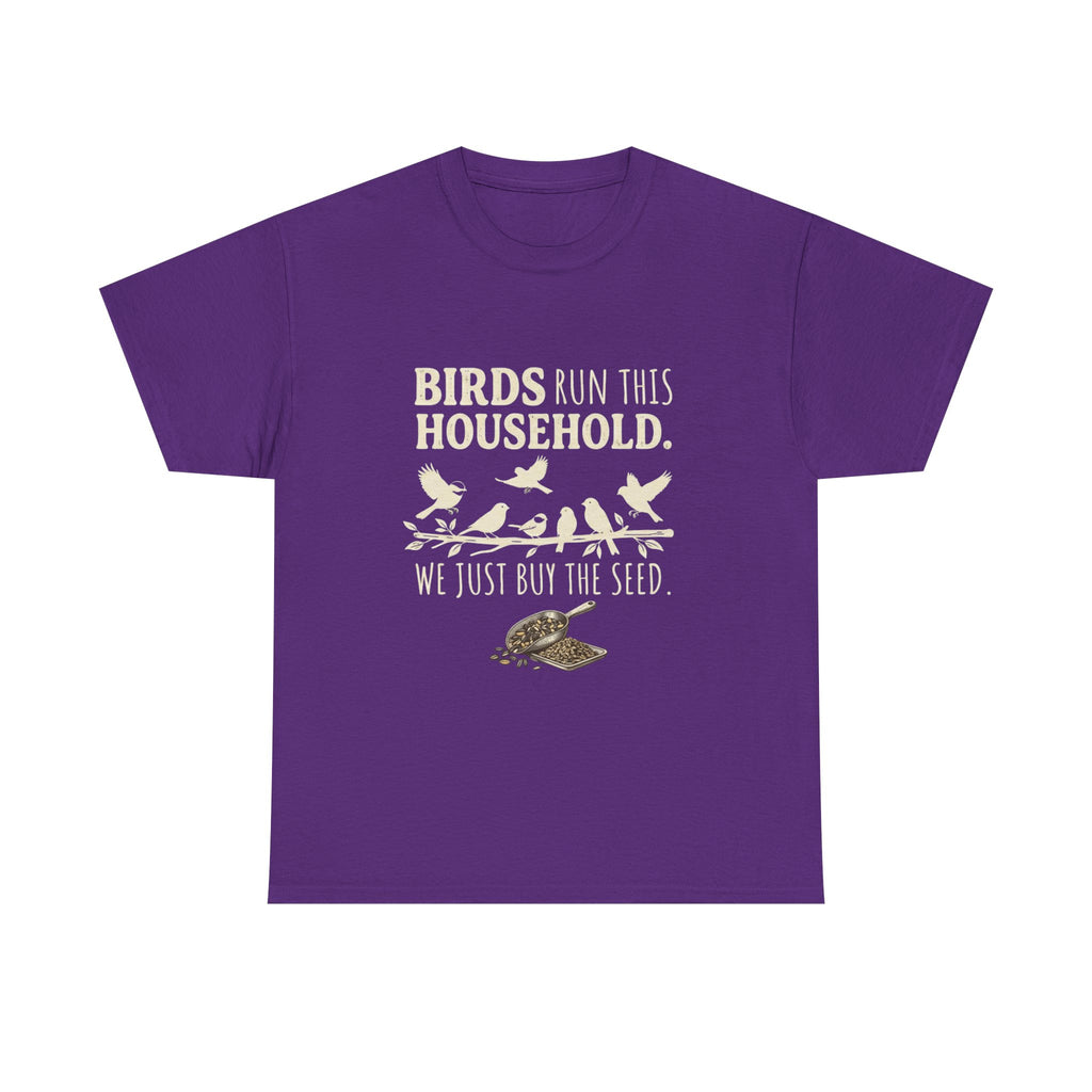 Birds of the Household T‑Shirt — Vintage Songbird Graphic Tee