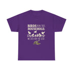Birds of the Household T‑Shirt — Vintage Songbird Graphic Tee