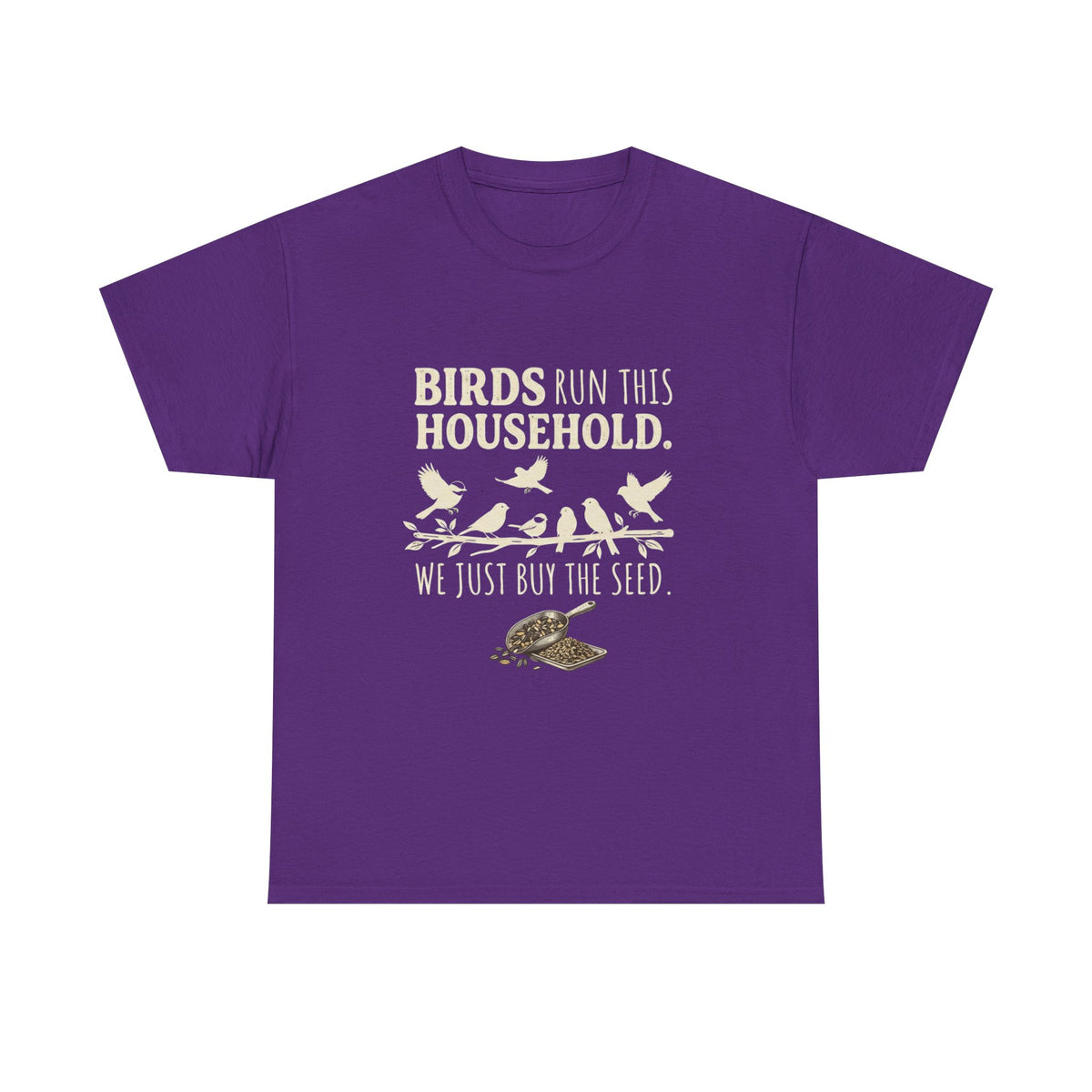 Birds of the Household T‑Shirt — Vintage Songbird Graphic Tee