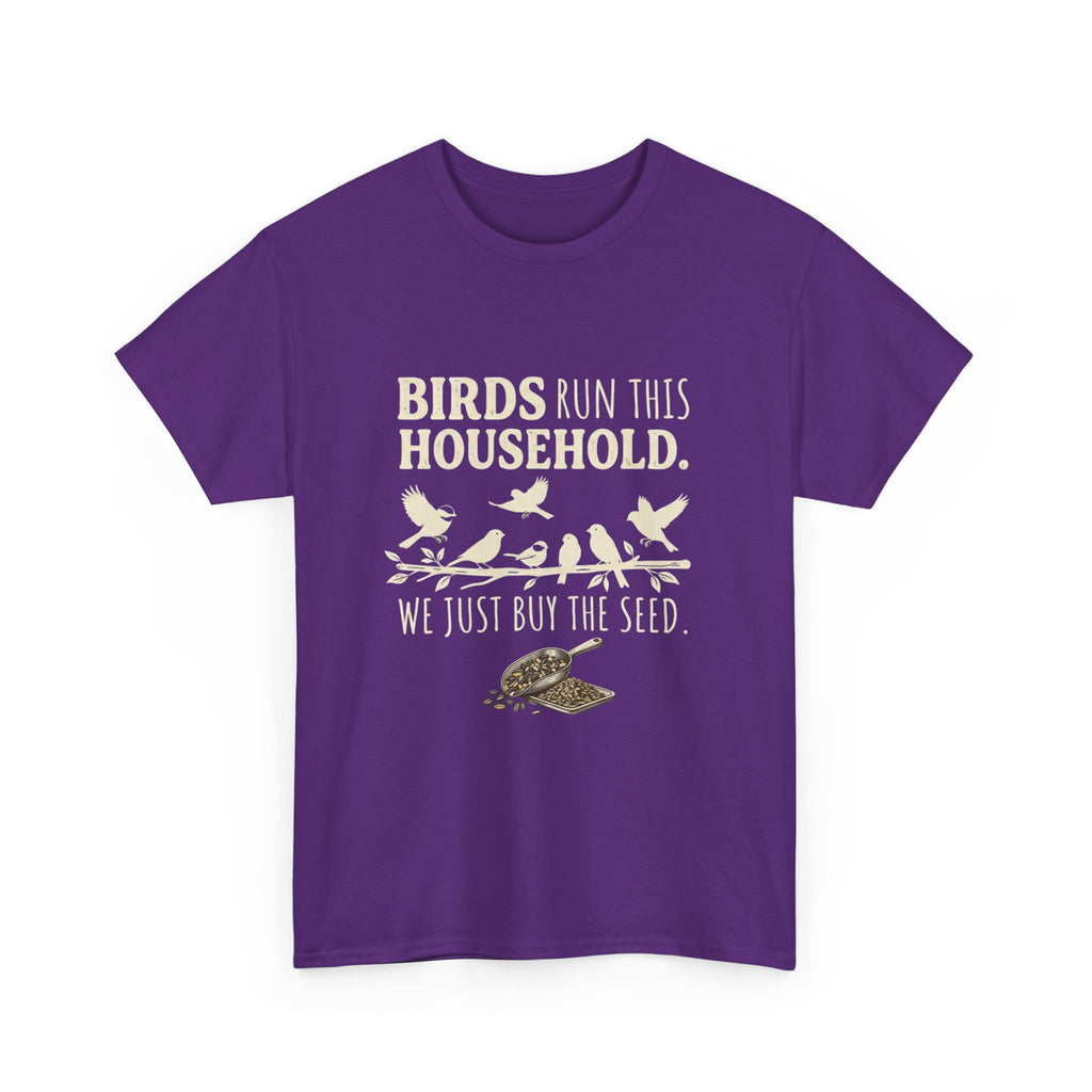 Birds of the Household T‑Shirt — Vintage Songbird Graphic Tee