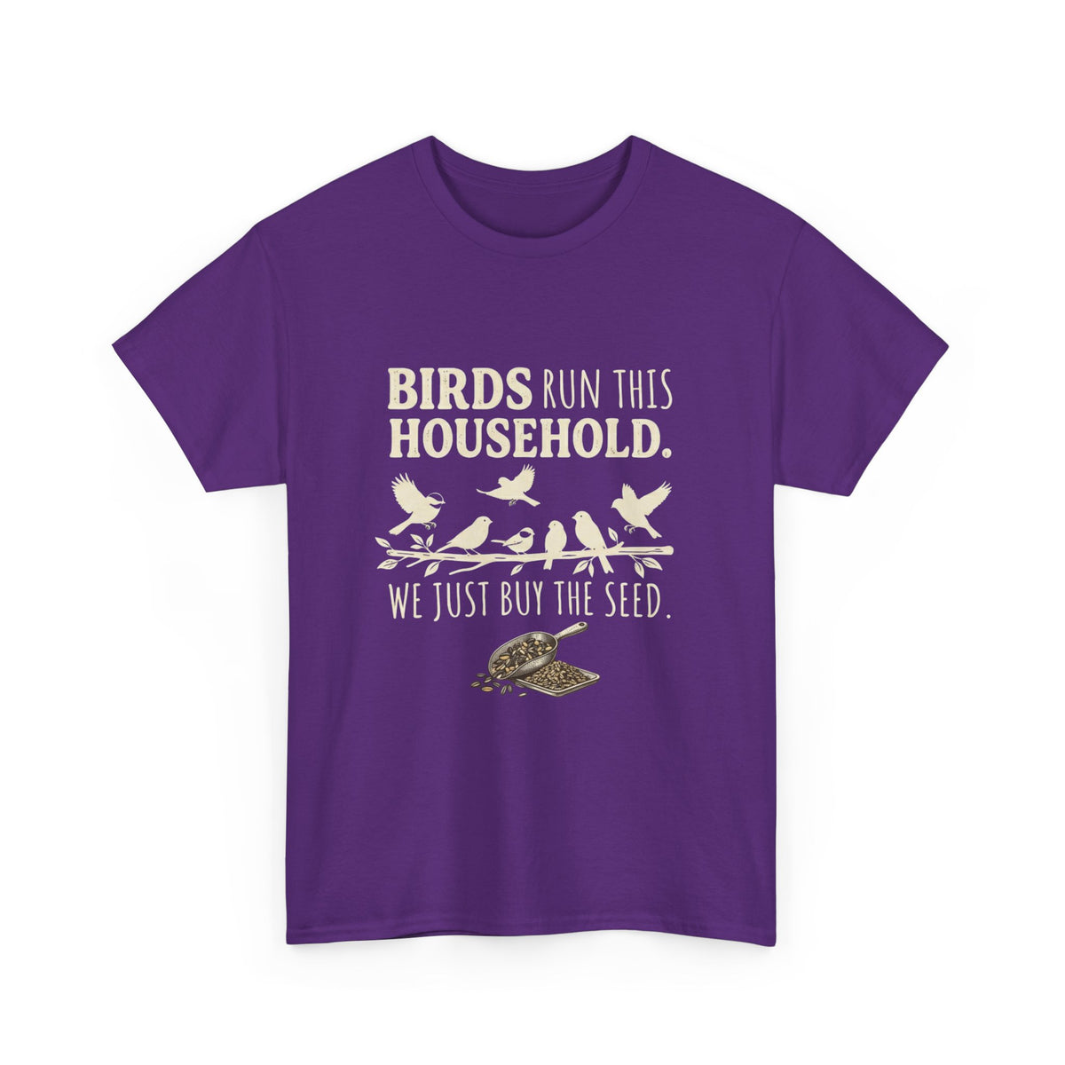 Birds of the Household T‑Shirt — Vintage Songbird Graphic Tee