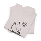Choose Joy T-Shirt — Cute Bird 'Peck Negativity' Graphic Tee