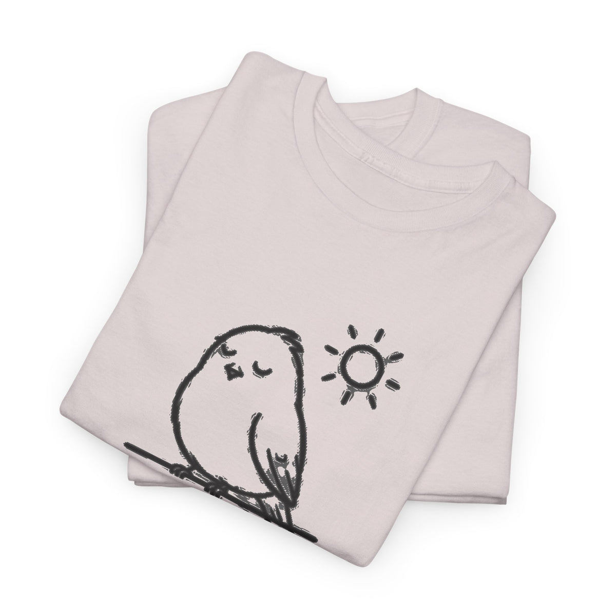 Choose Joy T-Shirt — Cute Bird 'Peck Negativity' Graphic Tee