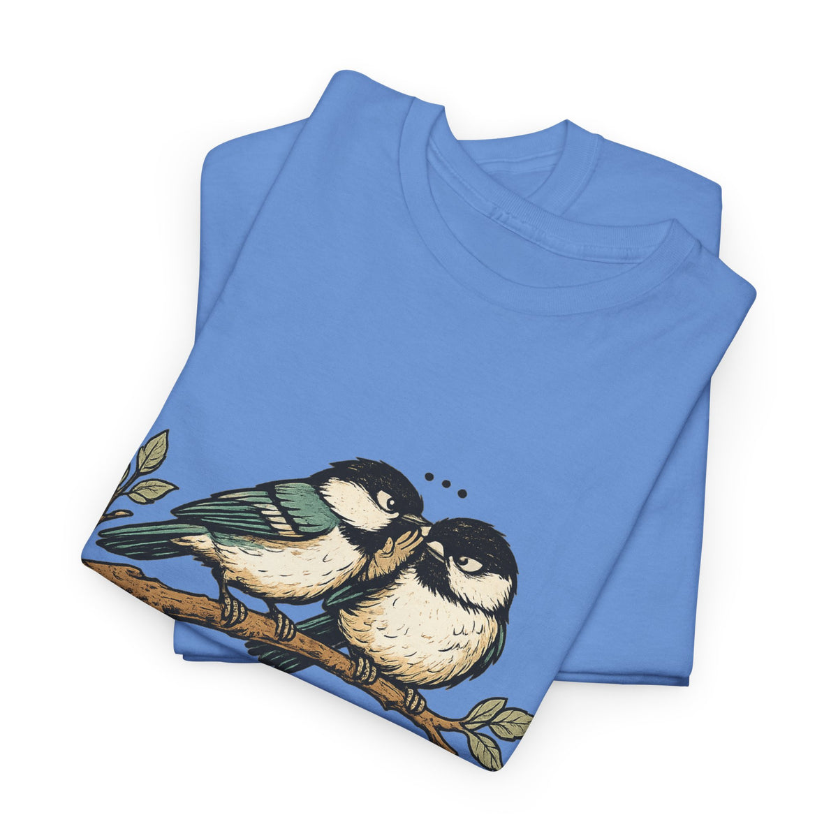 Birds on a Branch T-Shirt — Cute Pairing Songbird Graphic Tee