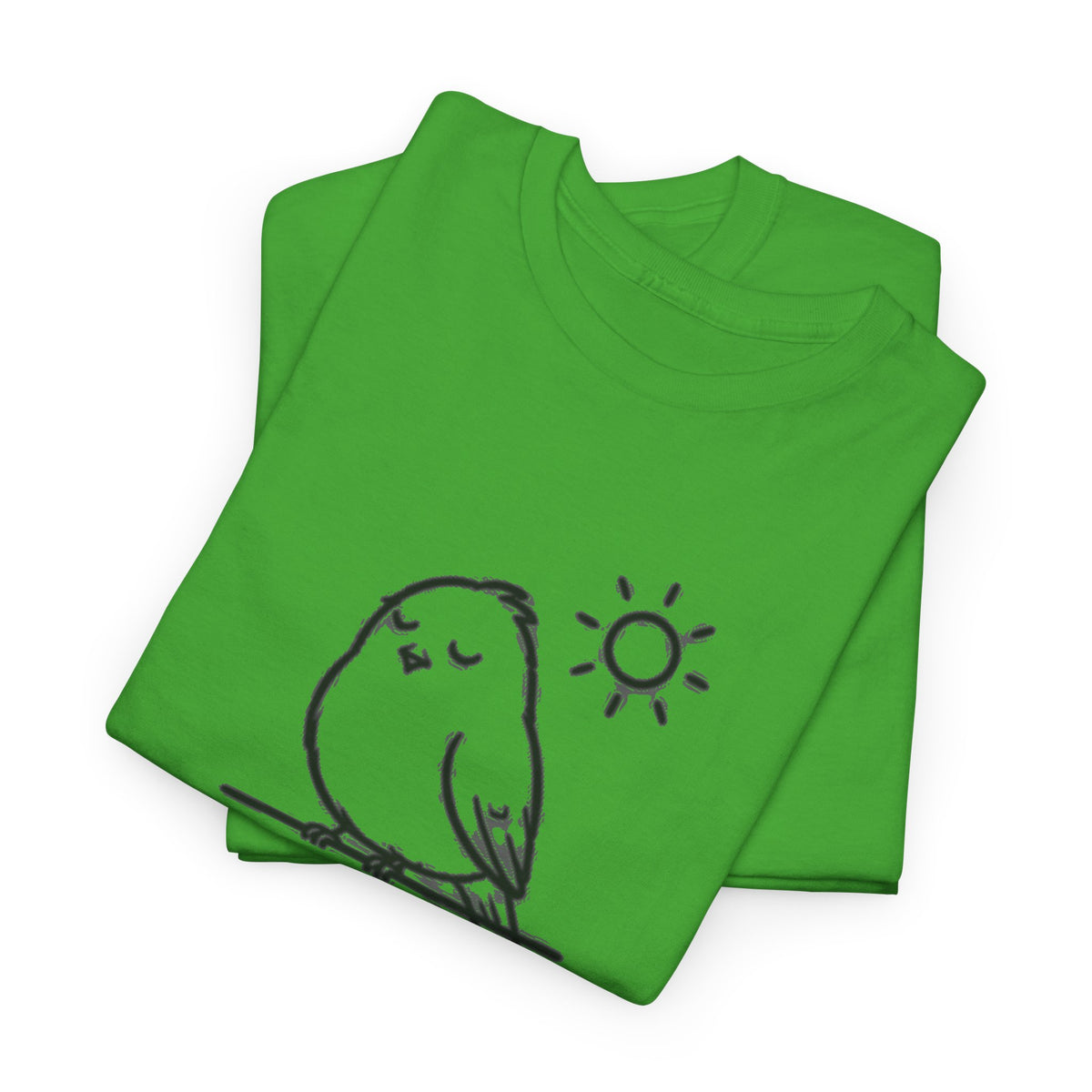 Choose Joy T-Shirt — Cute Bird 'Peck Negativity' Graphic Tee