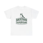 Backyard Supervisor T-Shirt — Birdwatching Garden Graphic Tee
