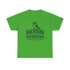 Backyard Supervisor T-Shirt — Birdwatching Garden Graphic Tee