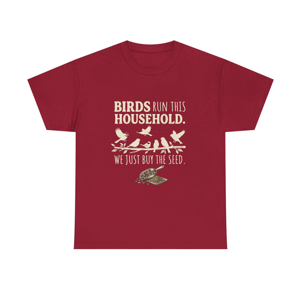 Birds of the Household T‑Shirt — Vintage Songbird Graphic Tee
