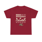 Birds of the Household T‑Shirt — Vintage Songbird Graphic Tee