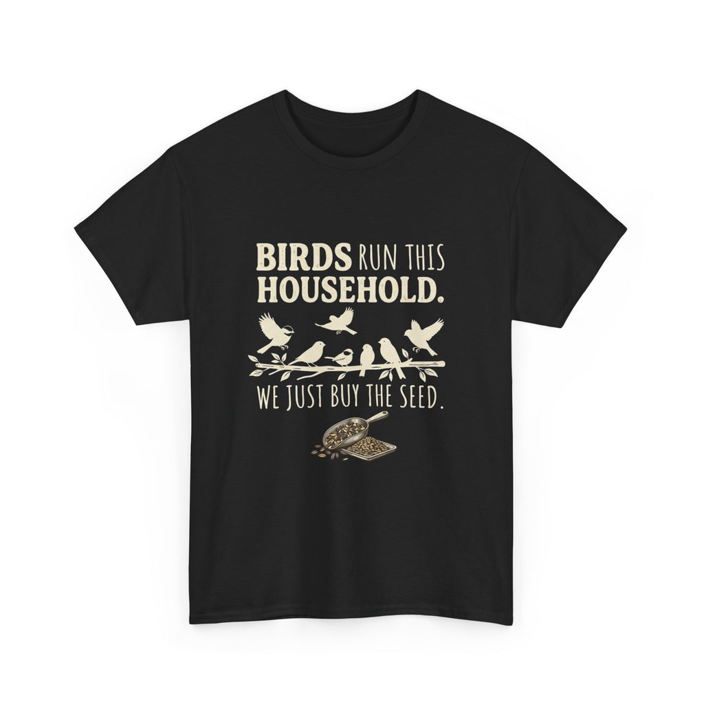 Birds of the Household T‑Shirt — Vintage Songbird Graphic Tee