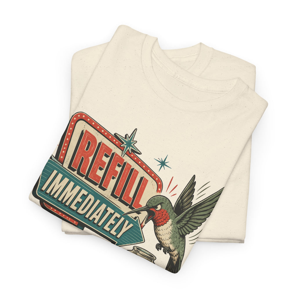 Refill Immediately Hummingbird Tee
