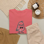 T-Shirt — "Feral But Polite" Funny Bird Graphic Tee