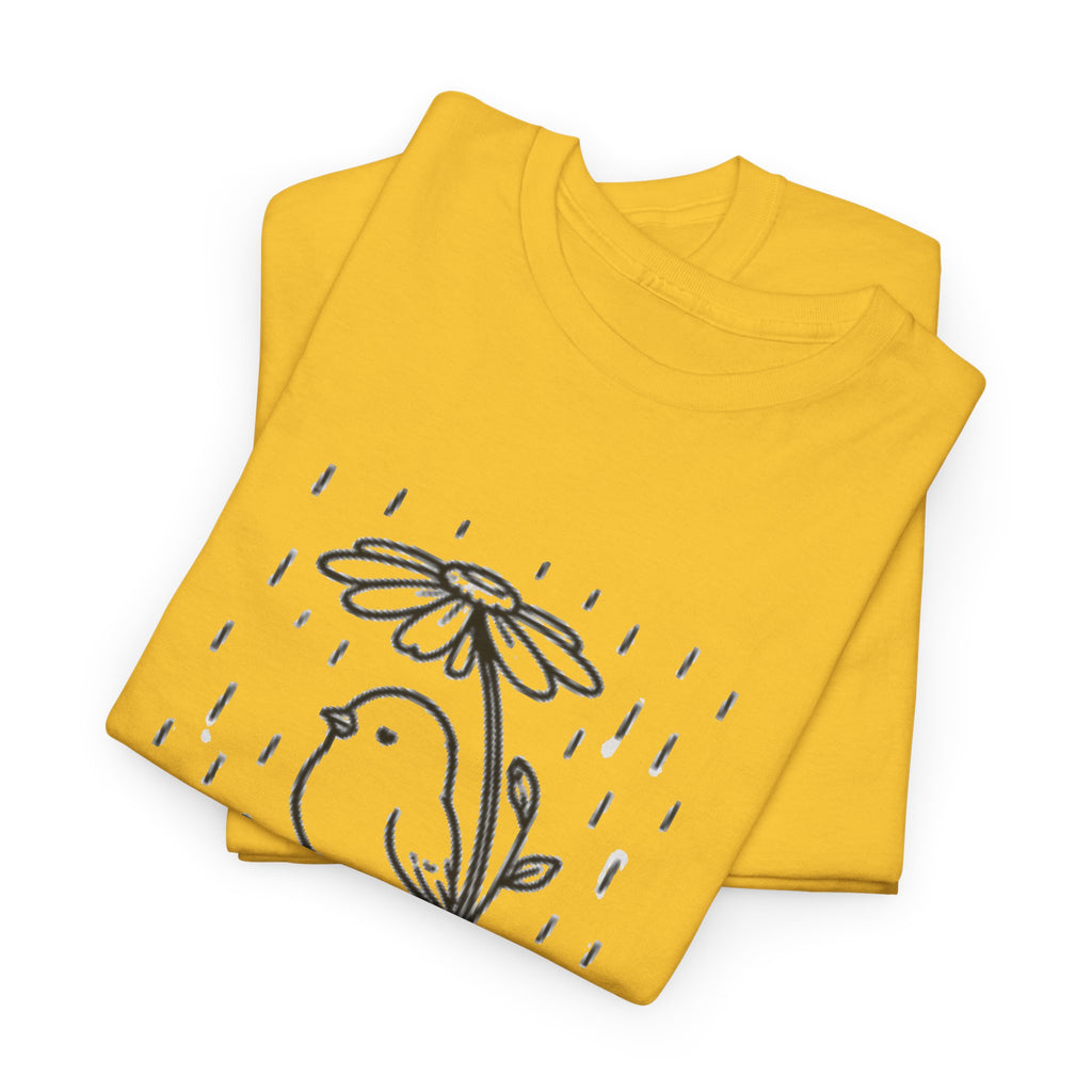 Grow Through What You Go Through T-Shirt — Inspirational Bird Tee
