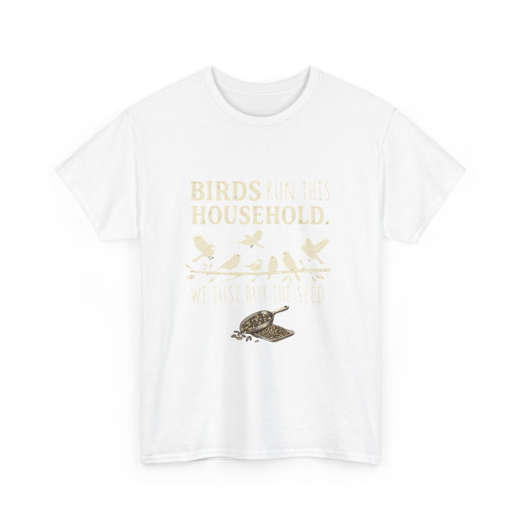 Birds of the Household T‑Shirt — Vintage Songbird Graphic Tee