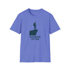 Hiker on Cliff T-Shirt