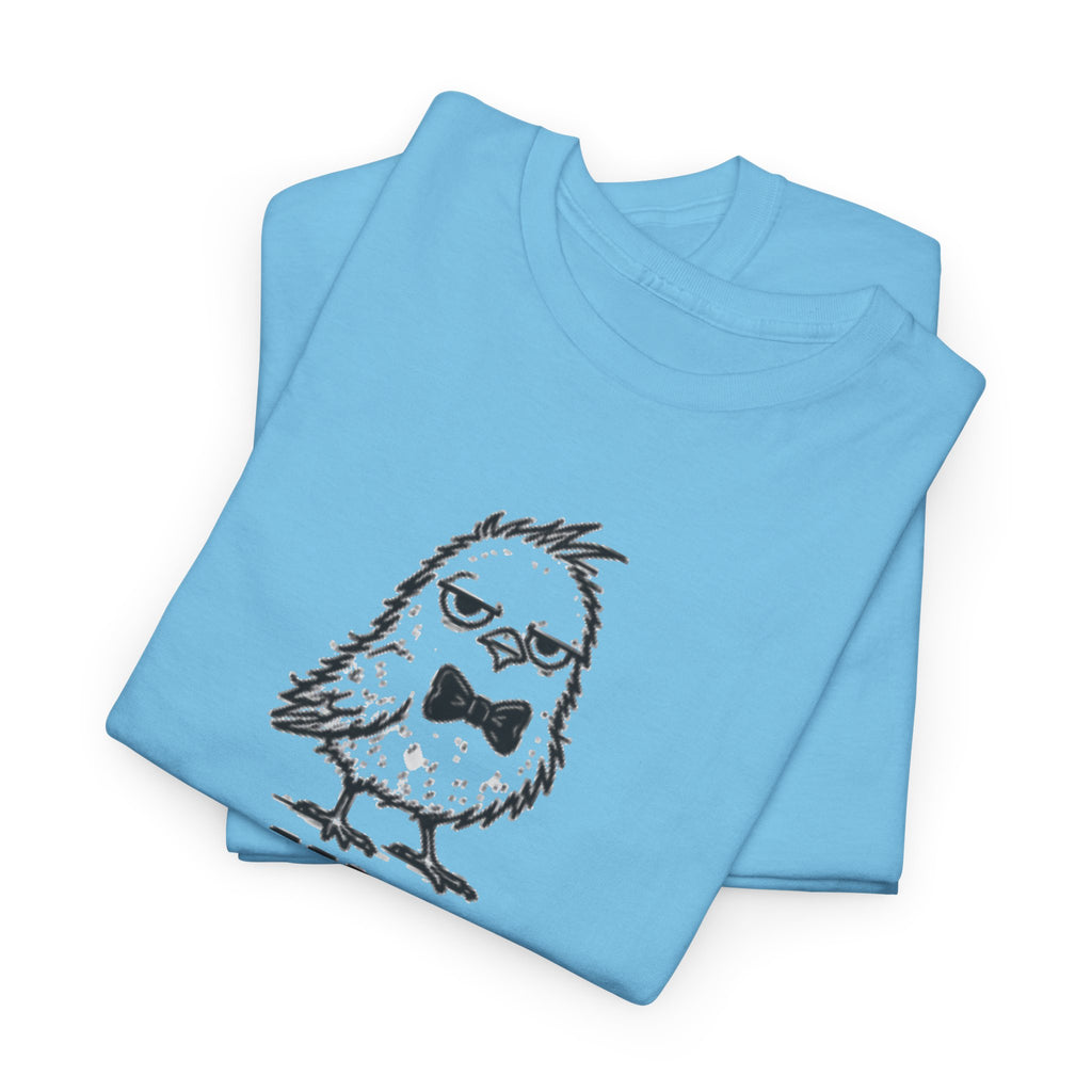 T-Shirt — "Feral But Polite" Funny Bird Graphic Tee
