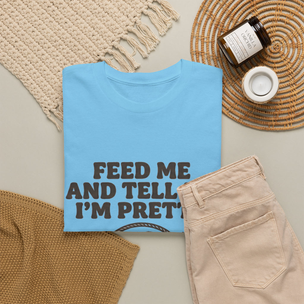 Feed Me and Tell Me I'm Pretty Bird T‑Shirt