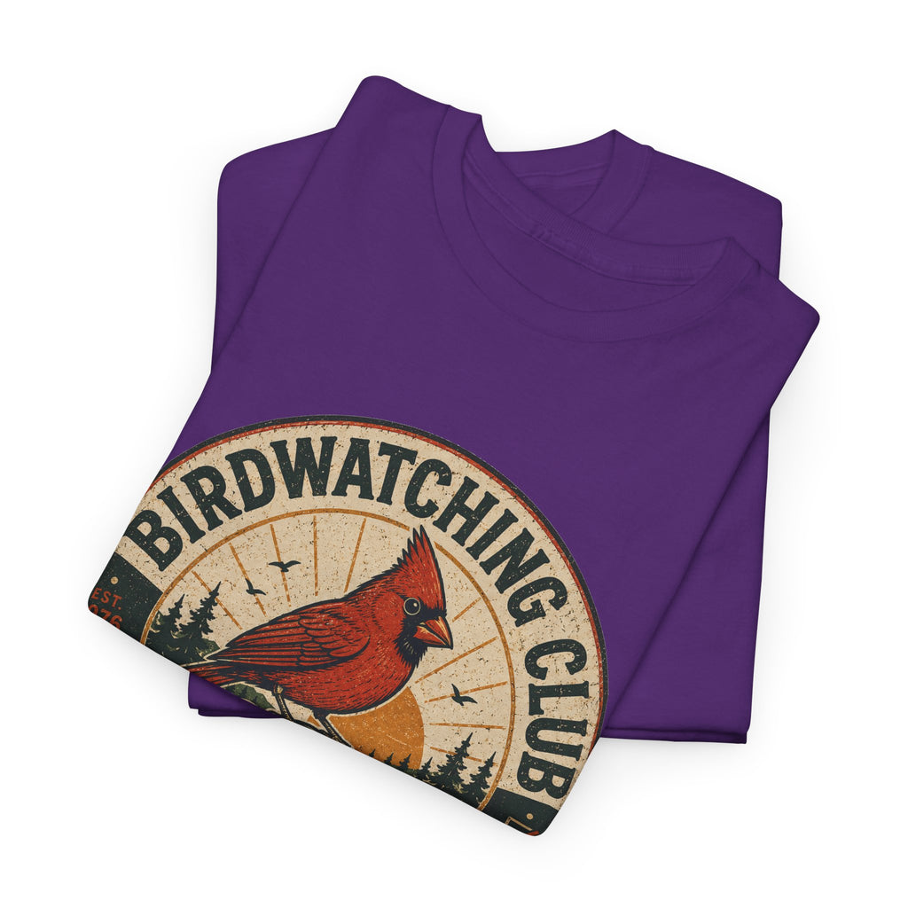 Birdwatching Club T-Shirt — Cardinal Graphic Tee