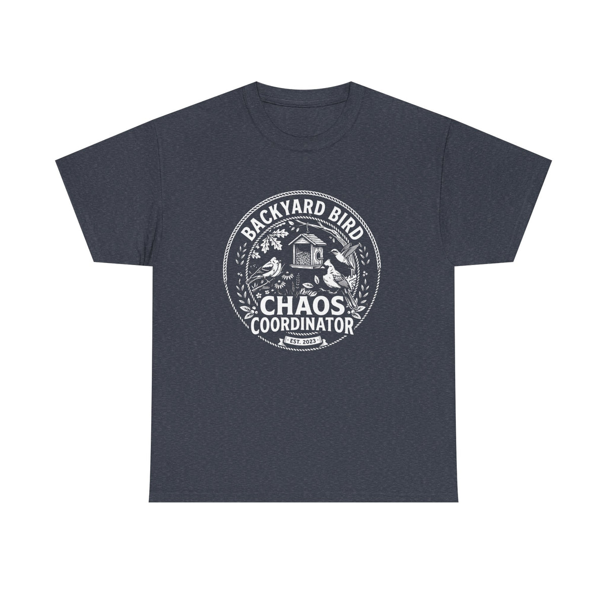 White Graphic T‑Shirt — Minimalist Subtle Design Tee