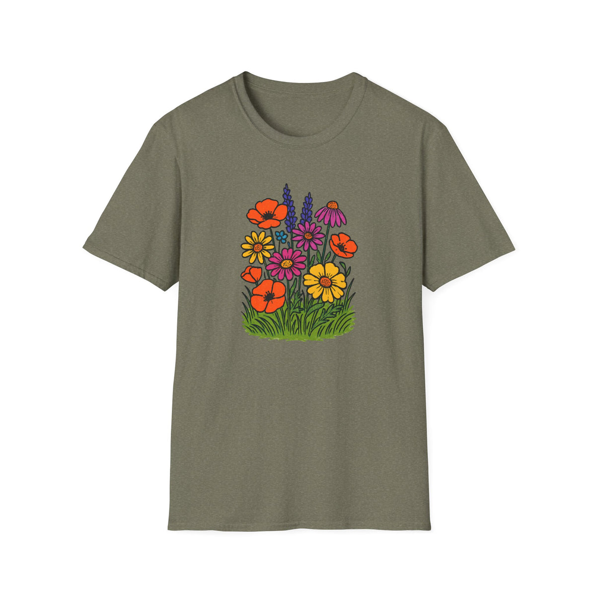 Colorful Flower Bouquet T-Shirt