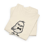 T-Shirt — "Feral But Polite" Funny Bird Graphic Tee