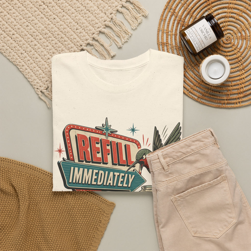 Refill Immediately Hummingbird Tee