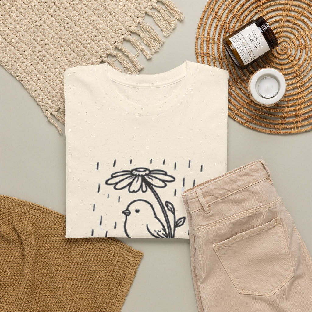 Grow Through What You Go Through T-Shirt — Inspirational Bird Tee