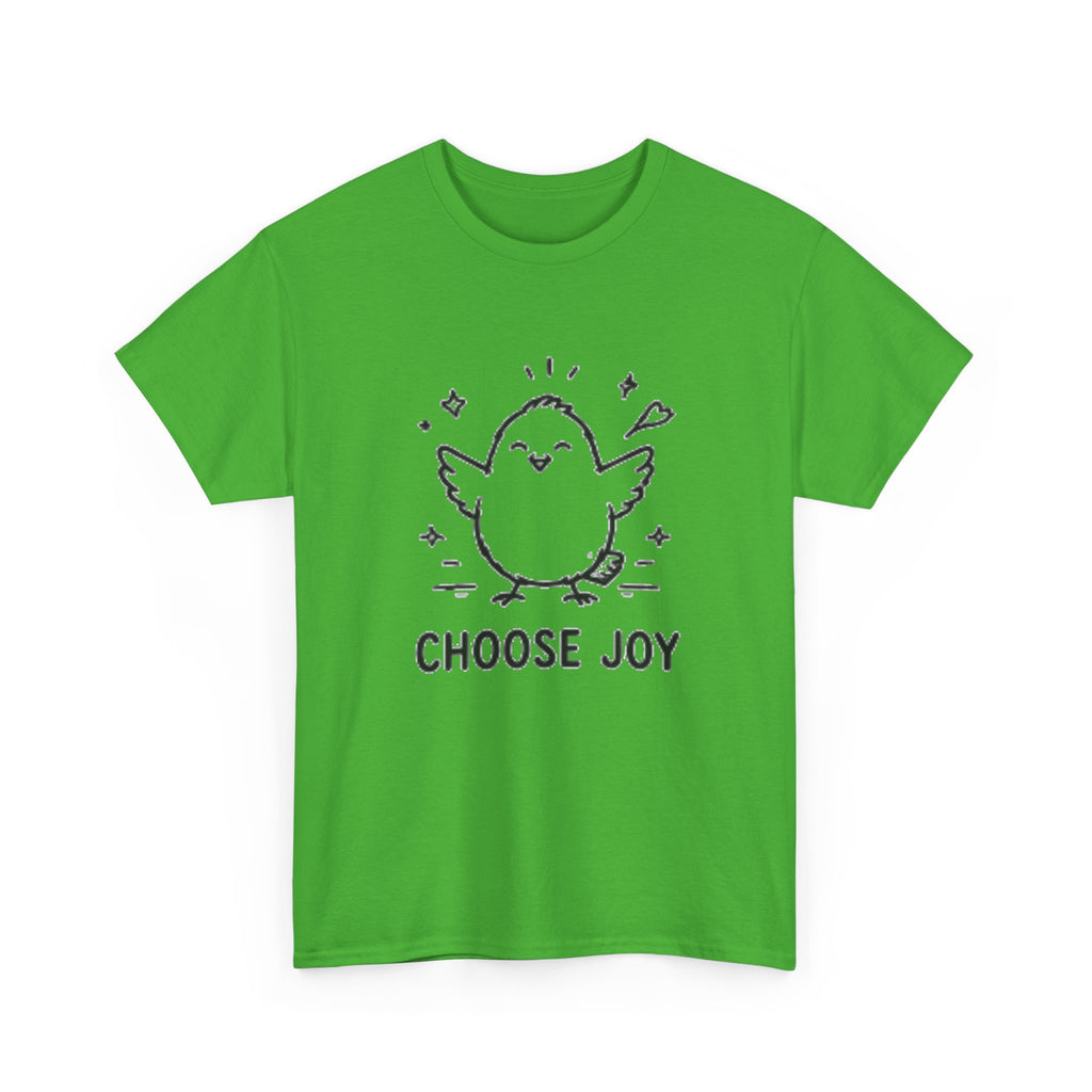Choose Joy Chick T-Shirt — Cute Positive Message Tee