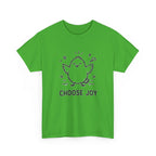 Choose Joy Chick T-Shirt — Cute Positive Message Tee