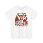 Recycling Plastics Cat Christmas T-Shirt