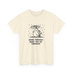 Grow Through What You Go Through T-Shirt — Inspirational Bird Tee