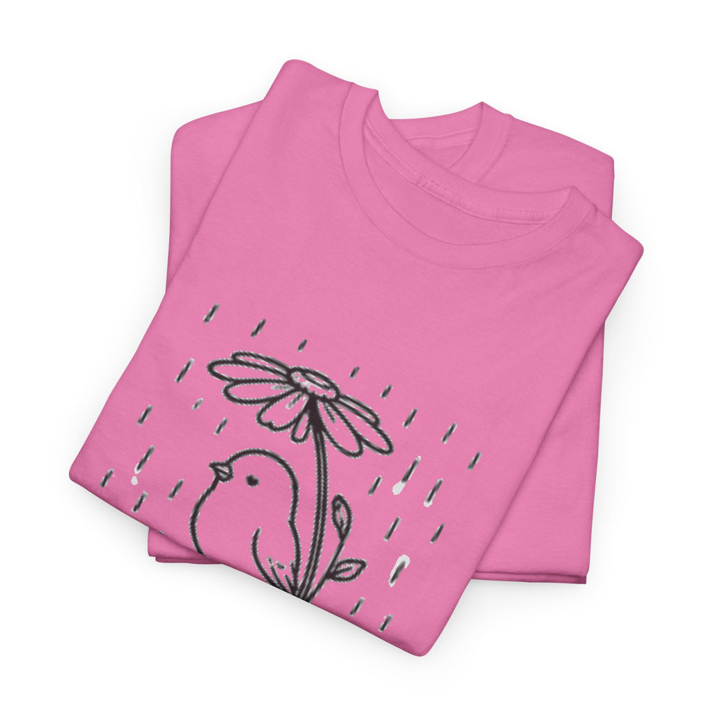 Grow Through What You Go Through T-Shirt — Inspirational Bird Tee