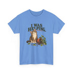 Cat “I Was Helping” T‑Shirt