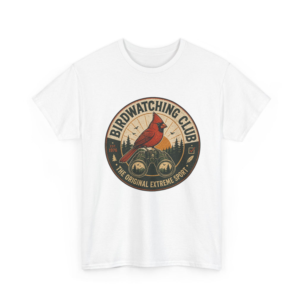 Birdwatching Club T-Shirt — Cardinal Graphic Tee