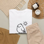 Choose Joy T-Shirt — Cute Bird 'Peck Negativity' Graphic Tee