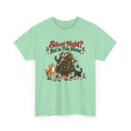 Silent Night? Not in This House Christmas Cat T-Shirt