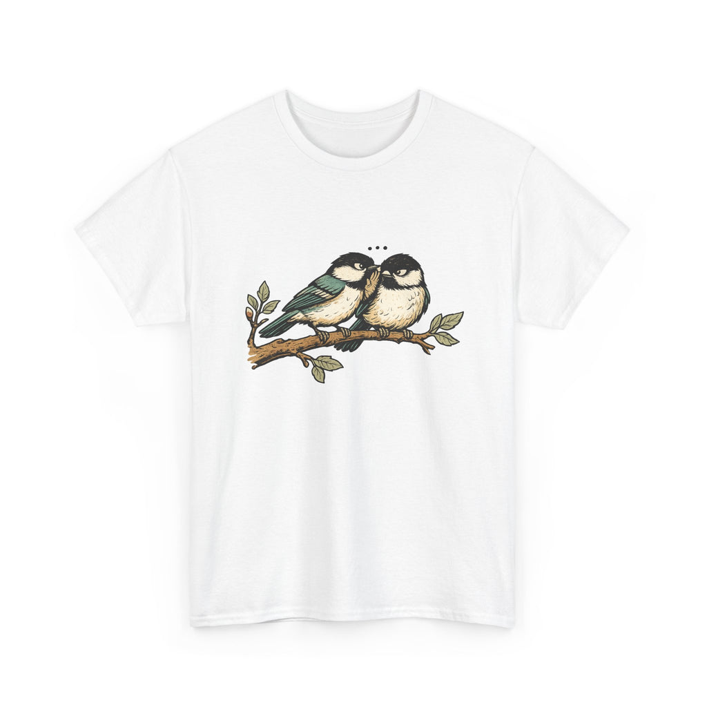 Birds on a Branch T-Shirt — Cute Pairing Songbird Graphic Tee