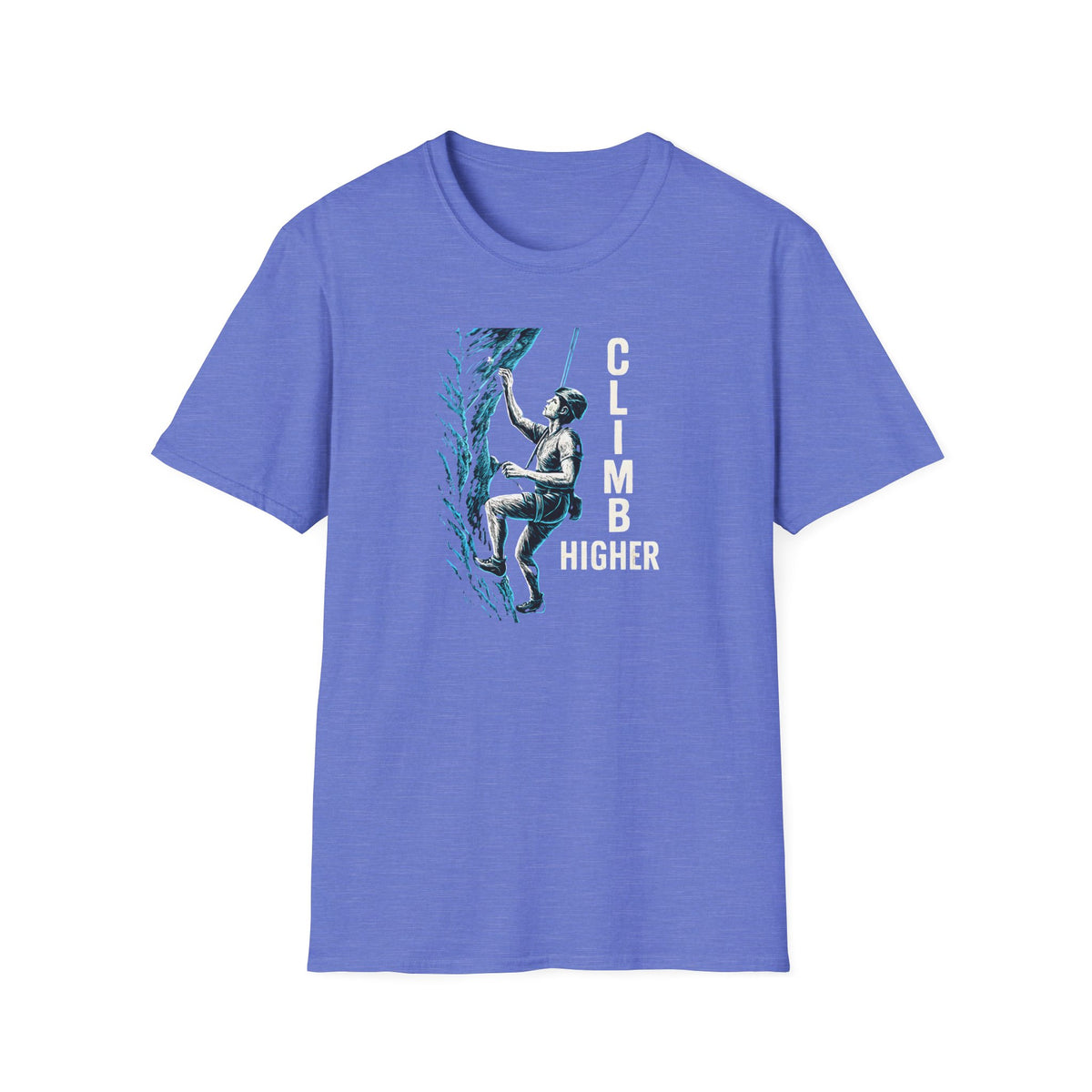 Climber Scaling Cliff T-Shirt