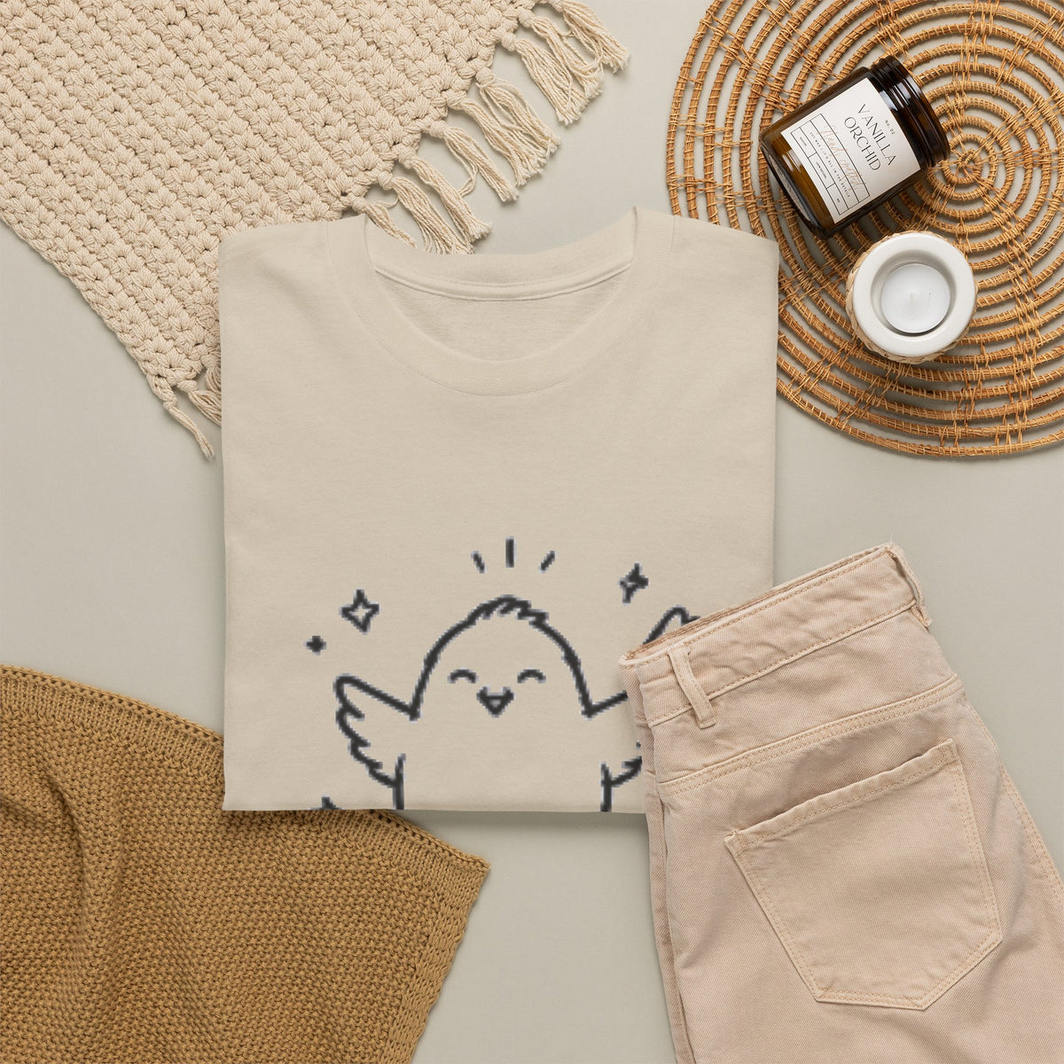 Choose Joy Chick T-Shirt — Cute Positive Message Tee