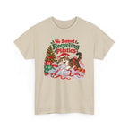 Recycling Plastics Cat Christmas T-Shirt