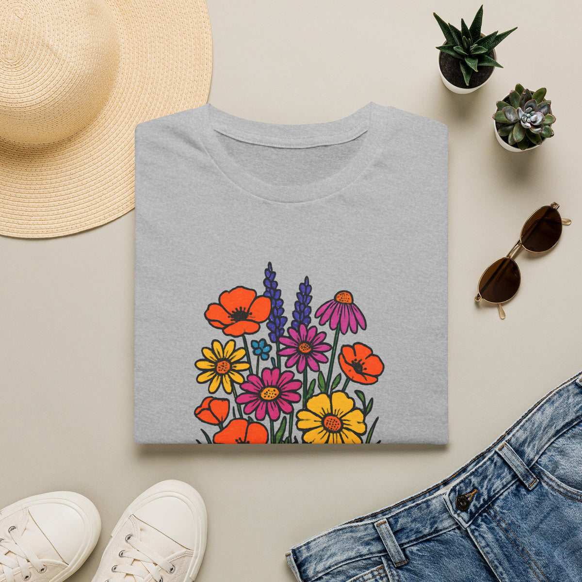 Colorful Flower Bouquet T-Shirt