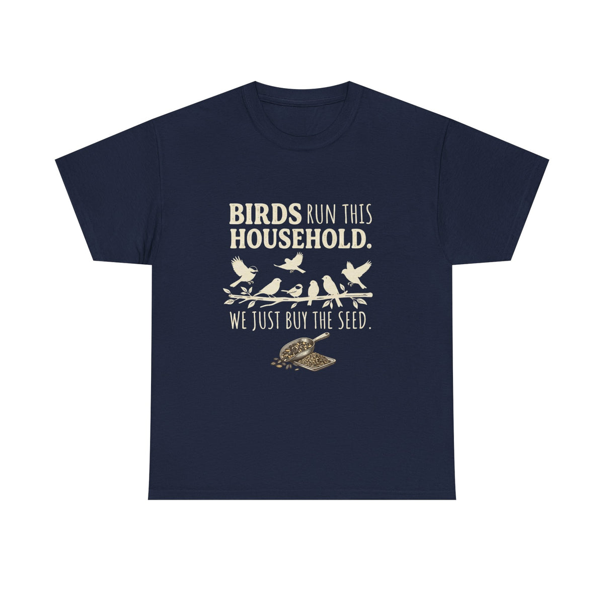 Birds of the Household T‑Shirt — Vintage Songbird Graphic Tee