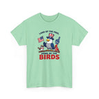 Patriotic 'Land of the Free, Home of the Birds' T-Shirt