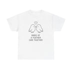T-Shirt — "Birds of a Feather Care Together" Cute Couples Graphic Tee
